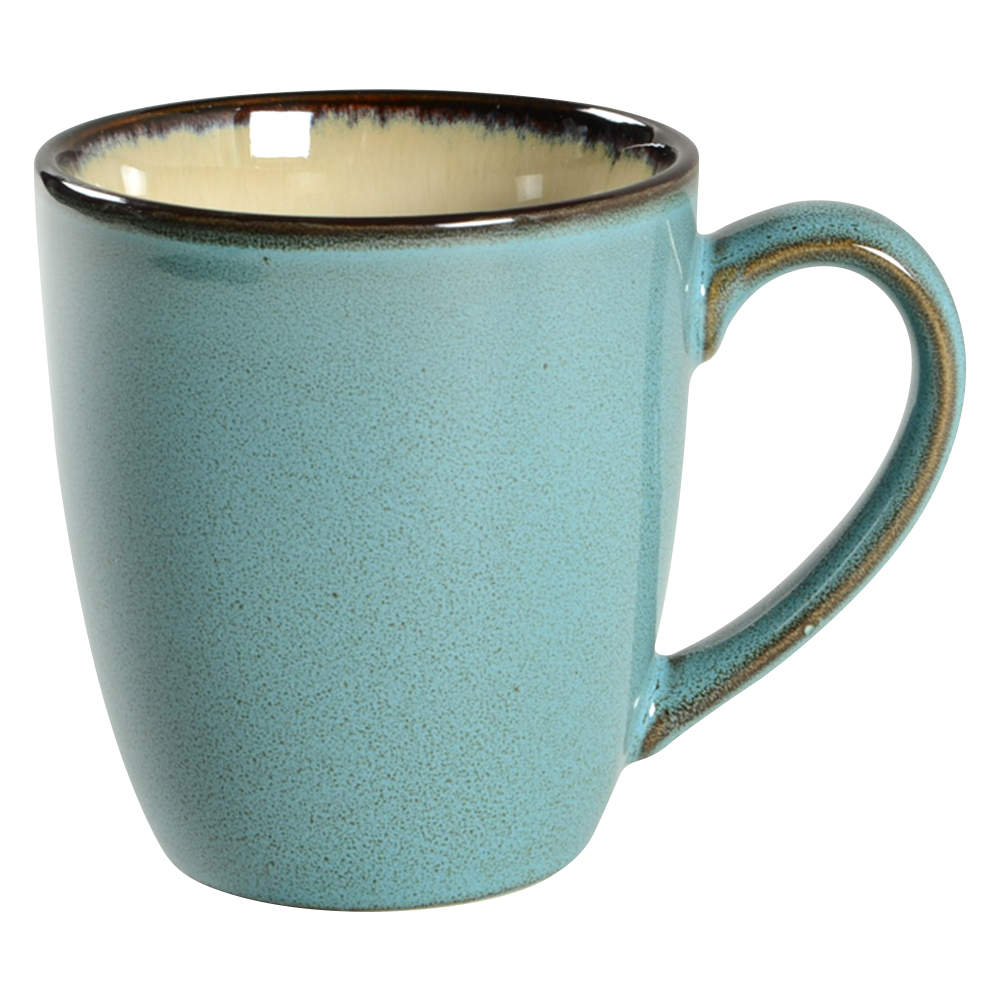 Ava Turquoise Mug by Mikasa-1