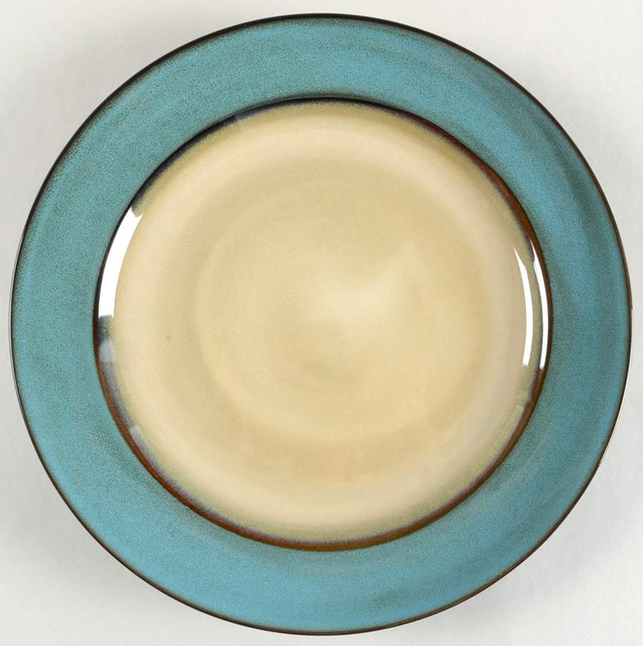 Ava Turquoise Dinner Plate by Mikasa-1