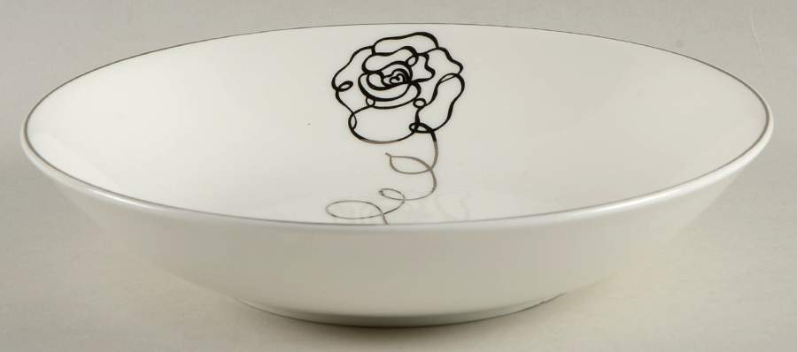 Love Story Rose Coupe Soup Bowl by Mikasa-1