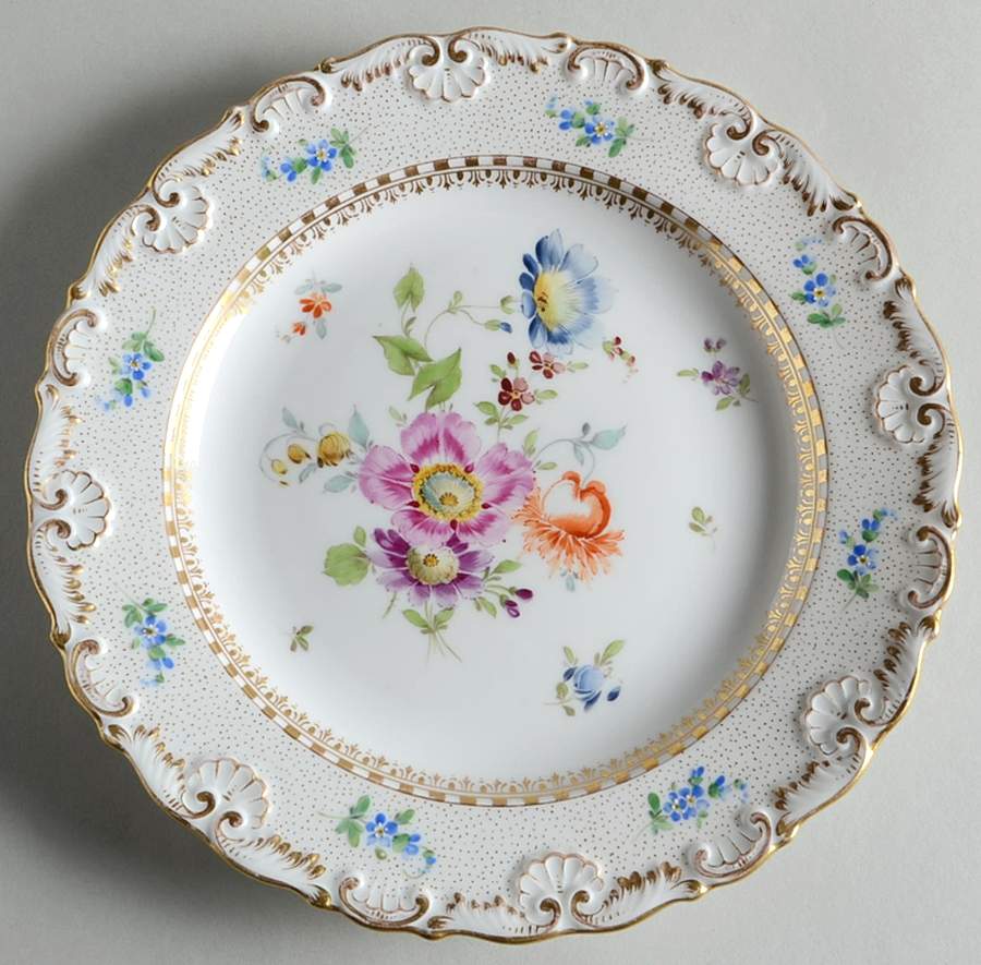 MSS217 Salad Plate by Meissen (Germany)-1