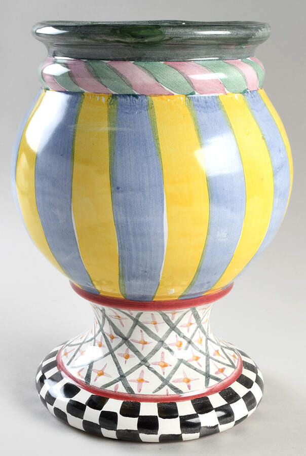 Odd Fellows Medium Canister No Lid by MacKenzie-Childs-1
