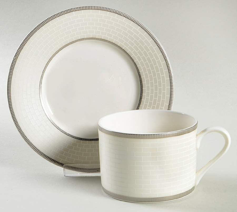Palazzo Flat Cup & Saucer Set by Mikasa-1