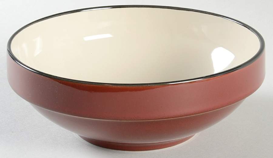 Alpine Red Soup/Cereal Bowl by Mikasa-1