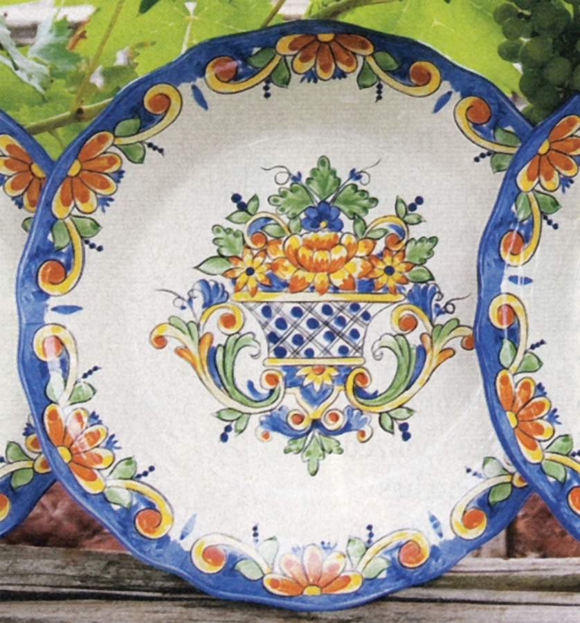 French Country Salad Plate by Monticello-1