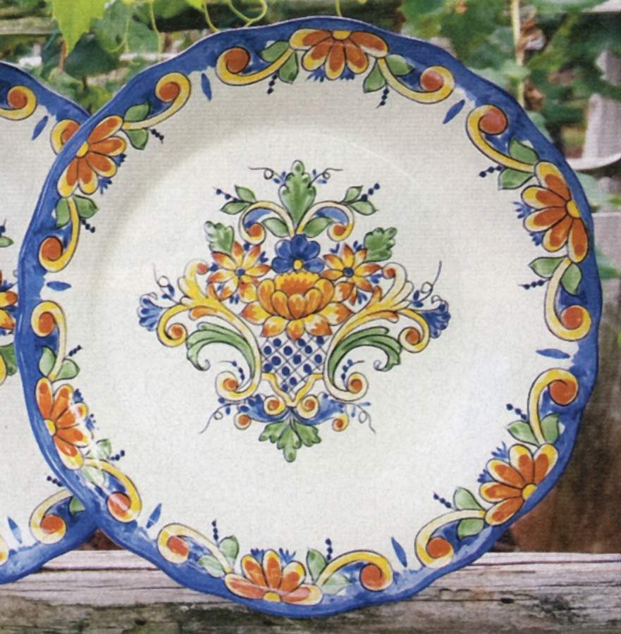 French Country Salad Plate by Monticello-1