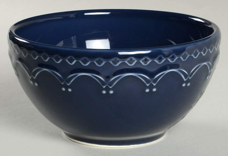 Batalha Cobalt Blue Soup/Cereal Bowl by Matceramica-1