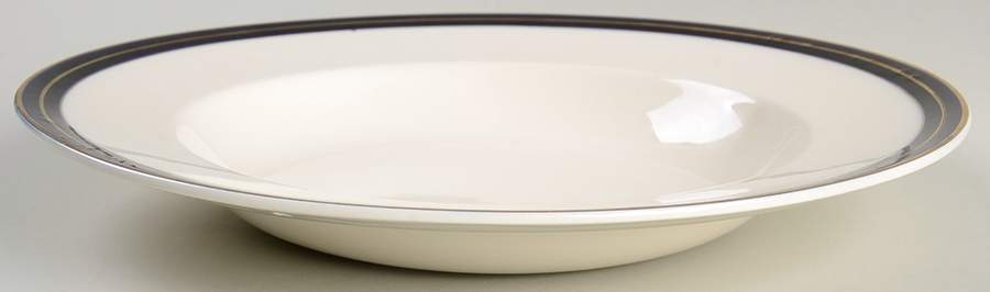 Bleu de Roi12 Rim Soup Bowl by Alfred Meakin-1