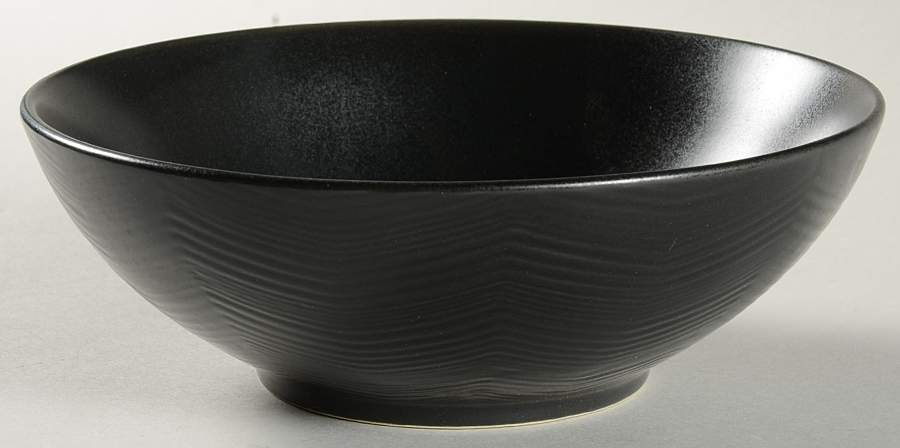 Ridgewood Black Soup/Cereal Bowl by Mikasa-1