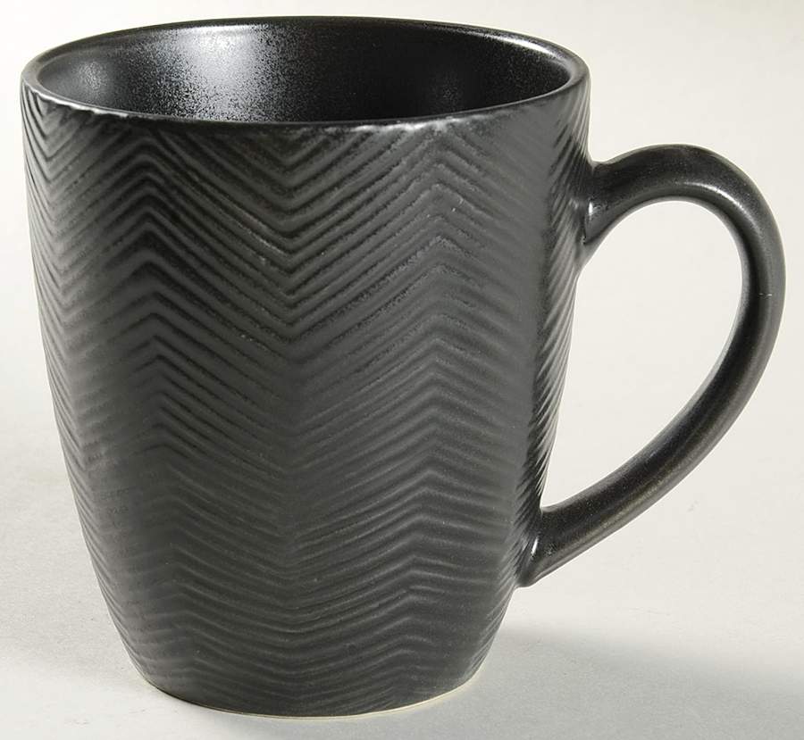 Ridgewood Black Mug by Mikasa-1