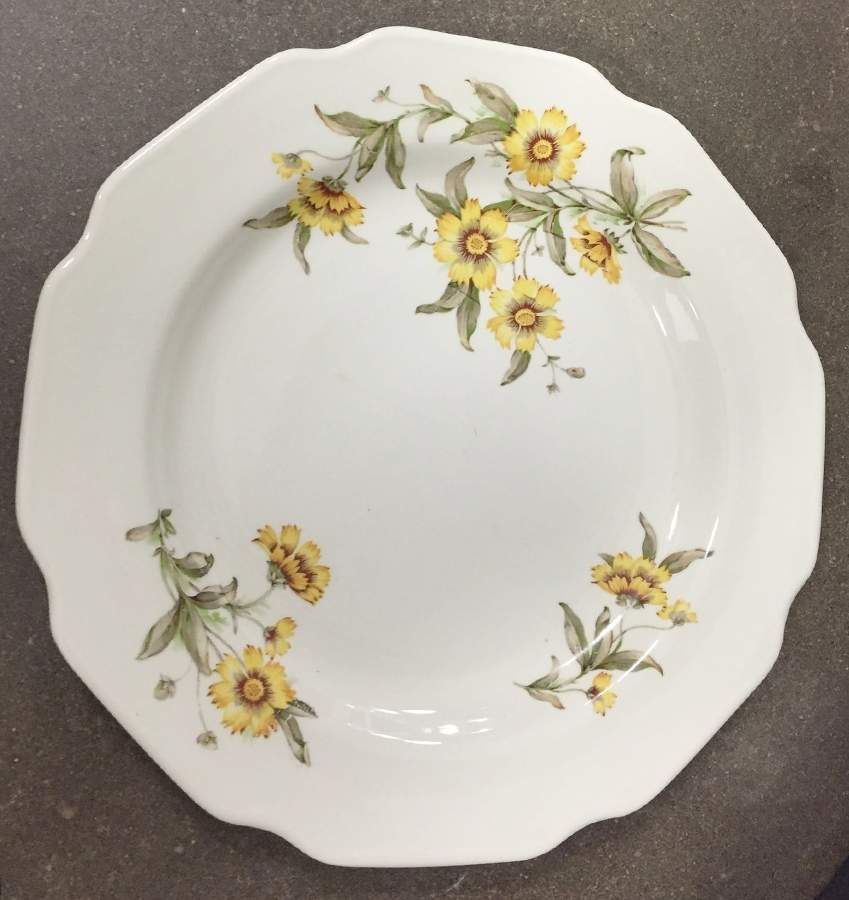 Indian Blanket Dinner Plate by Mount Clemens-1