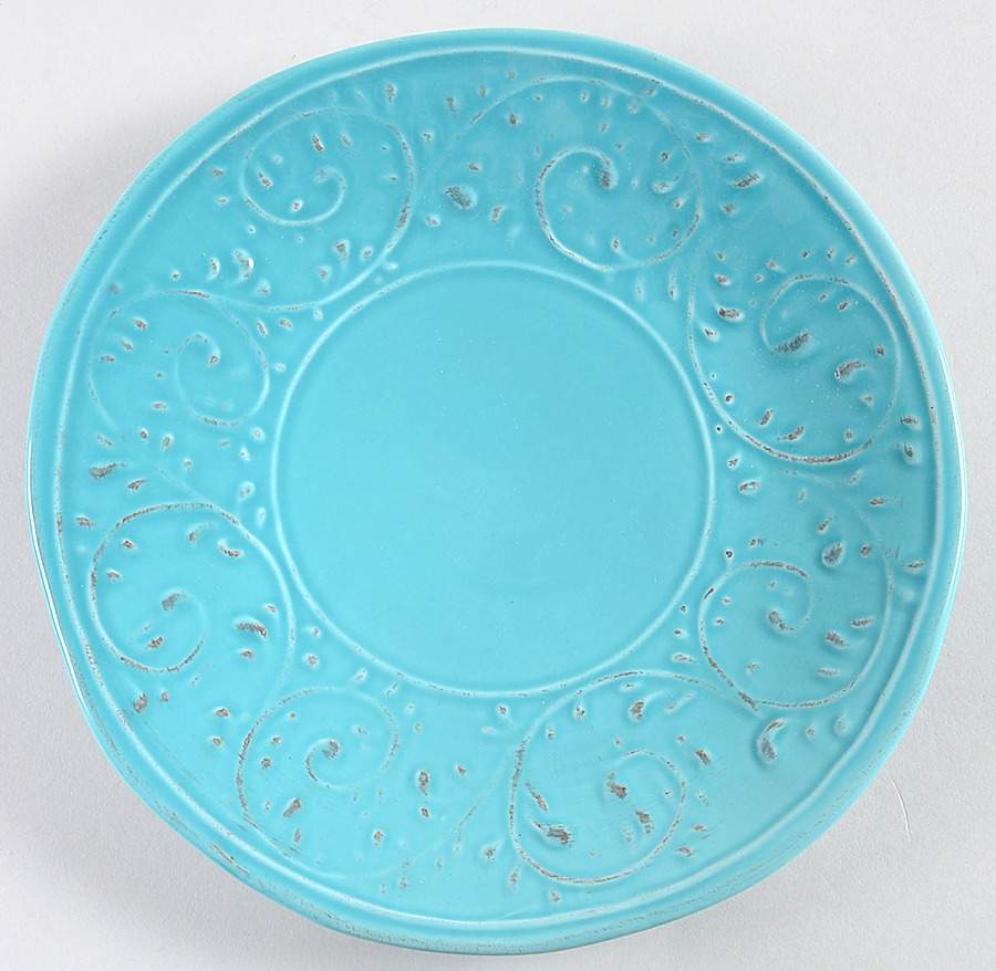 MLJ5 Salad Plate by Maioliche Jessica-1