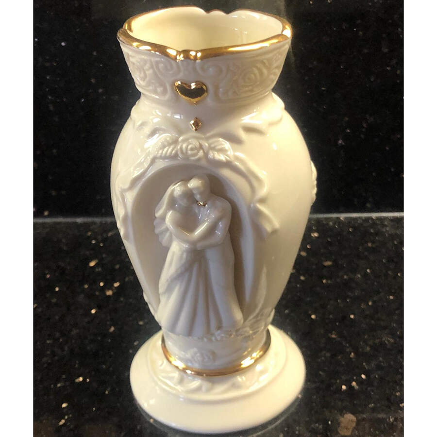 Wedding Bells 5" Vase by Mikasa-1