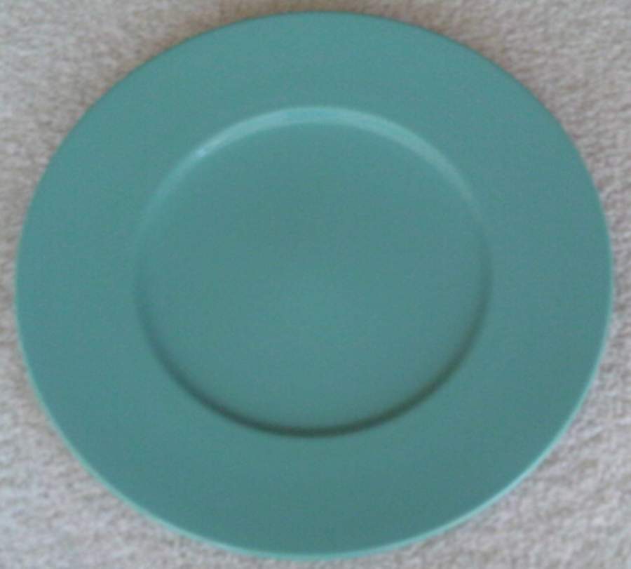 Color Spectrum Mint Green Service Plate (Charger) by Mikasa-1