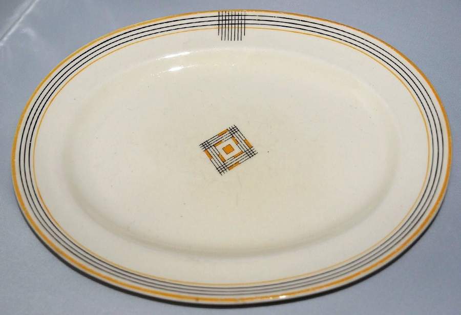M322 10" Oval Serving Platter by Minton-1