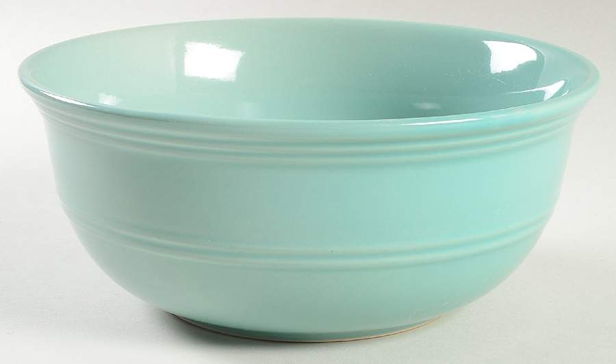 Aqua (Rainforest) 9" Round Vegetable Bowl by Mainstays-1