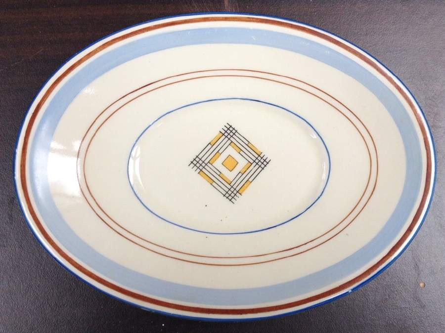 Np1400 12" Oval Serving Platter by Minton-1