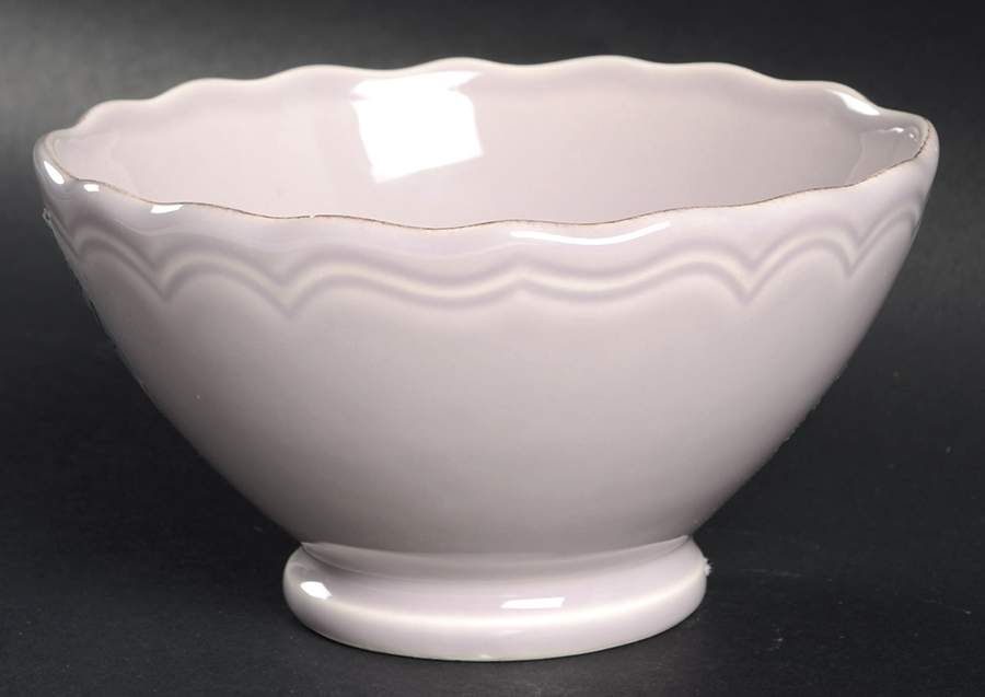 Catarina de Braganca Lilac Footed Soup/Cereal Bowl by Matceramica-1
