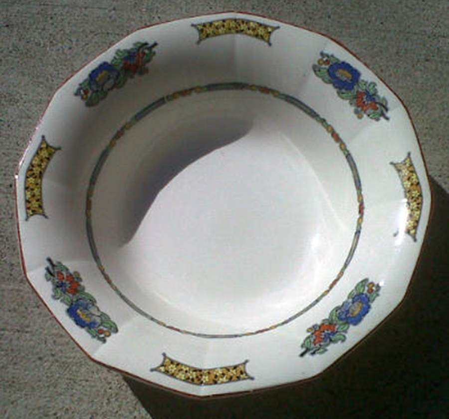 MYO175 Rim Soup Bowl by Myott Staffordshire-1