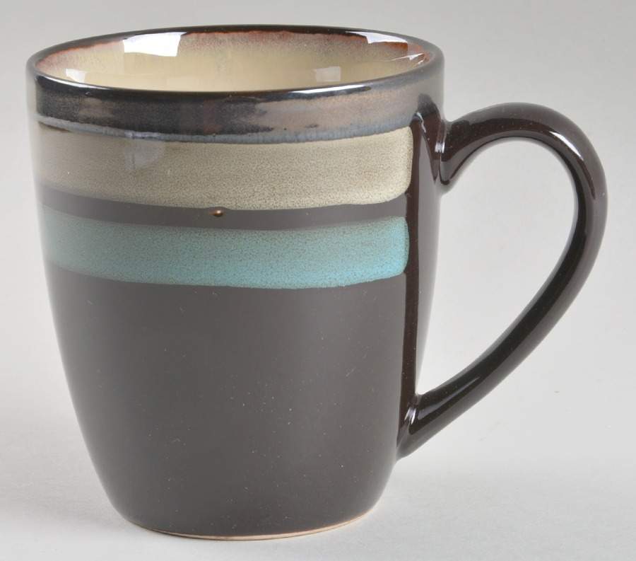 Spector Teal Blue Mug by Mikasa-1