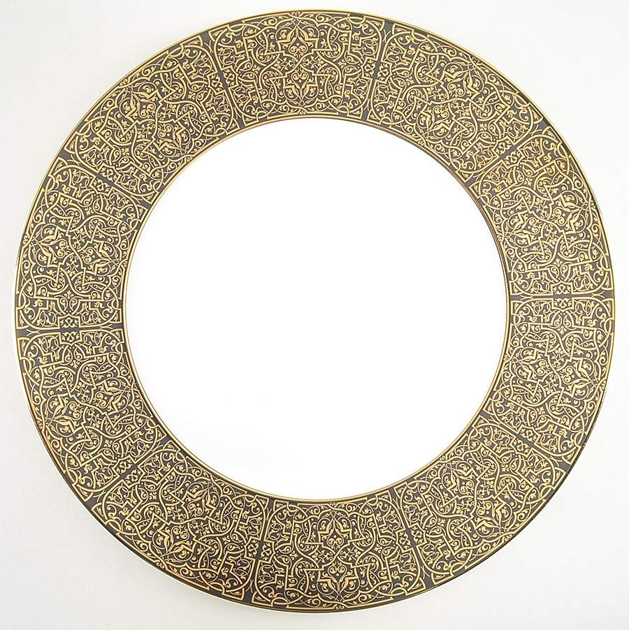 Antonia Gold Dinner Plate by Mikasa-1