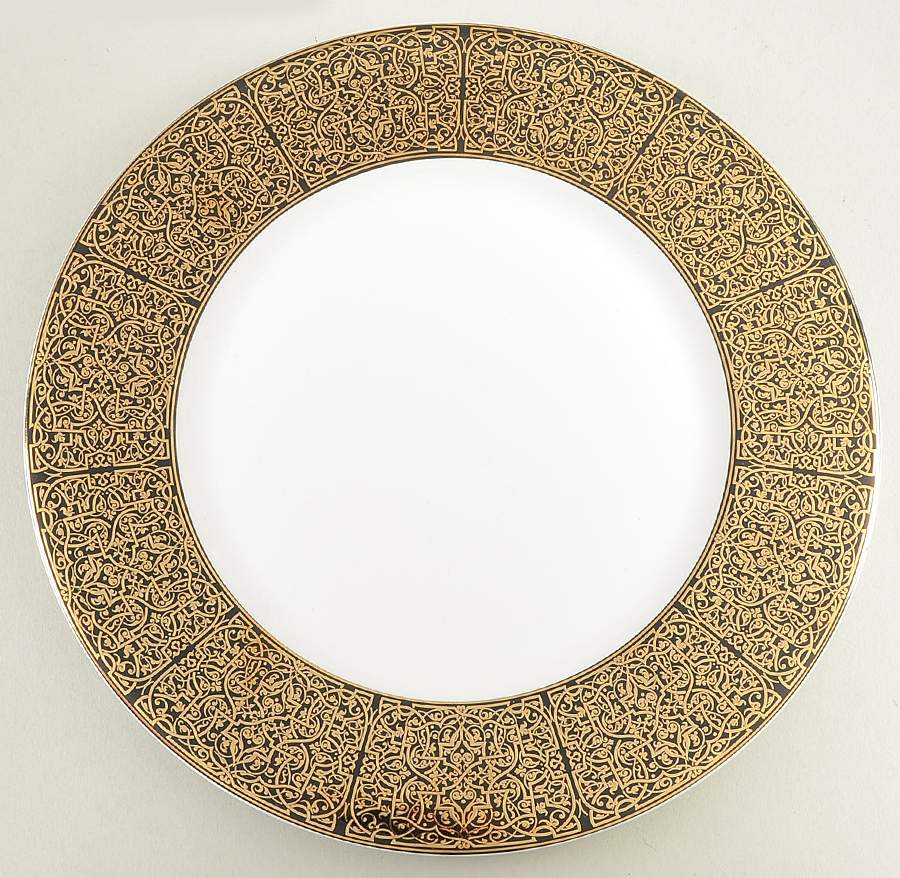 Antonia Gold Bread & Butter Plate by Mikasa-1