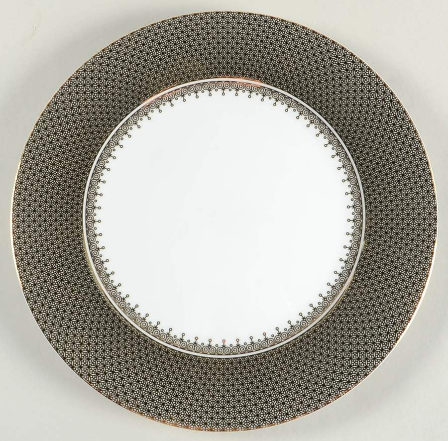Gold Lace Service Plate (Charger) by Mottahedeh-1