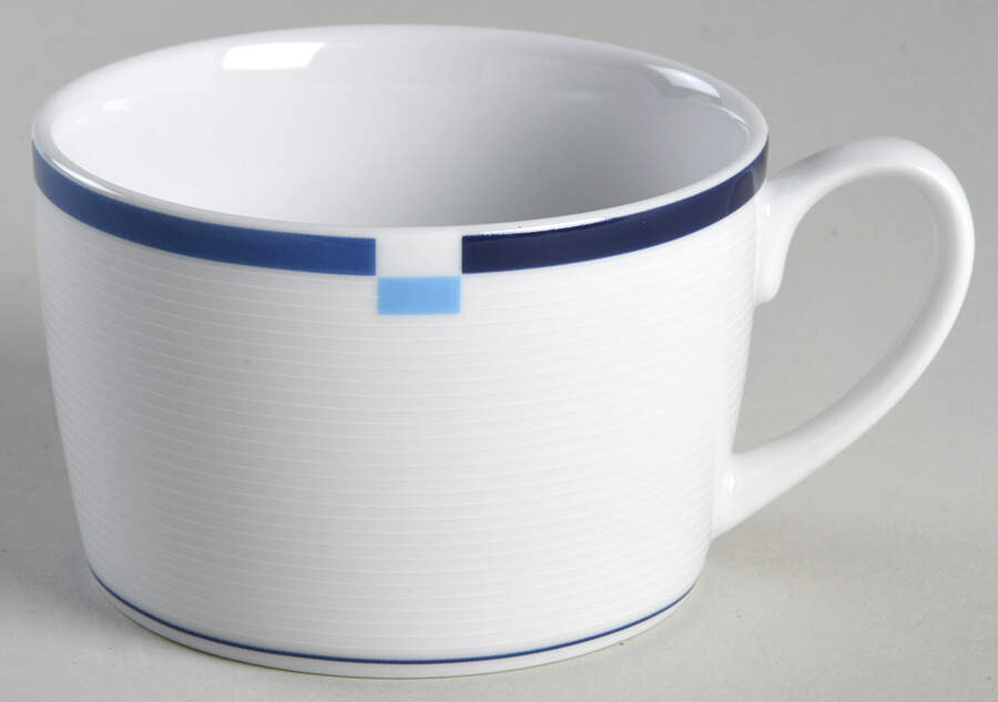 Jet Set Blue Flat Cup by Mikasa-1