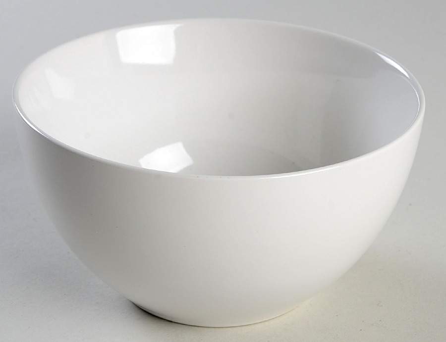 Harlow Talc White Soup/Cereal Bowl by Martha Stewart-1
