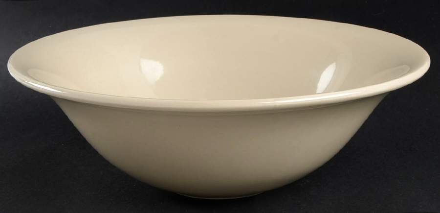 Classic Beige 10" Round Serving Bowl by Martha Stewart-1