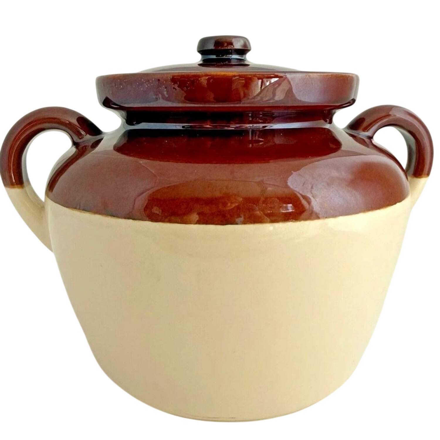 MCC19 Bean Pot & Lid by Nelson McCoy-1