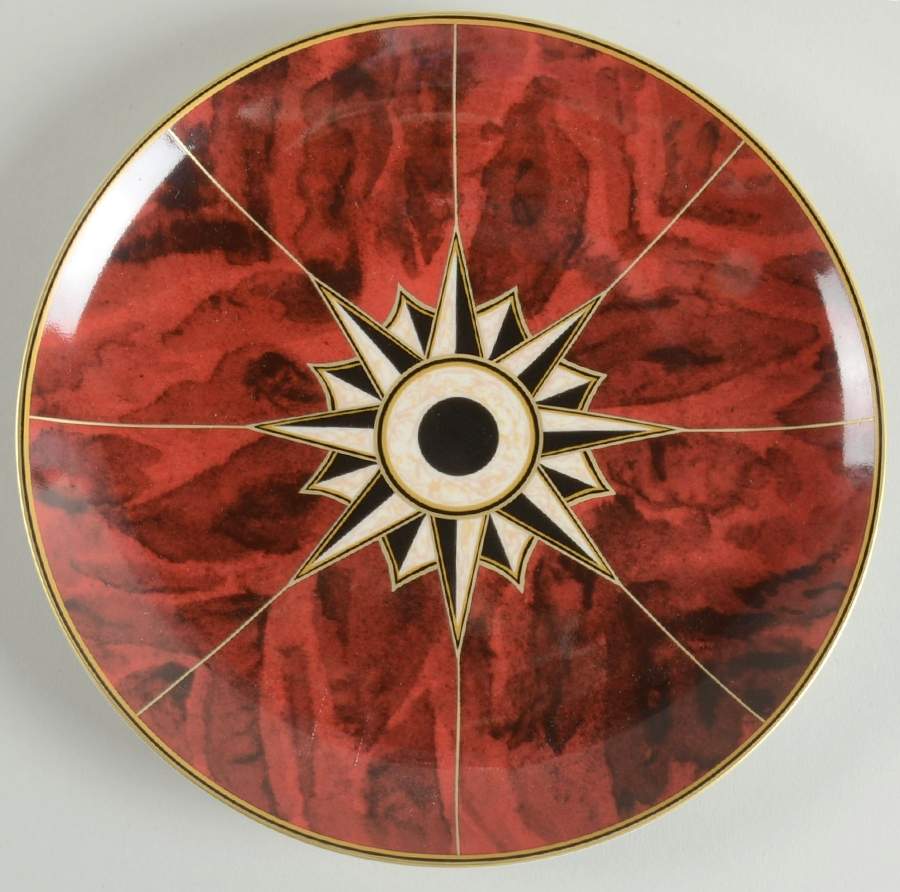 Tortoise Salad/Dessert Plate by Mottahedeh-1