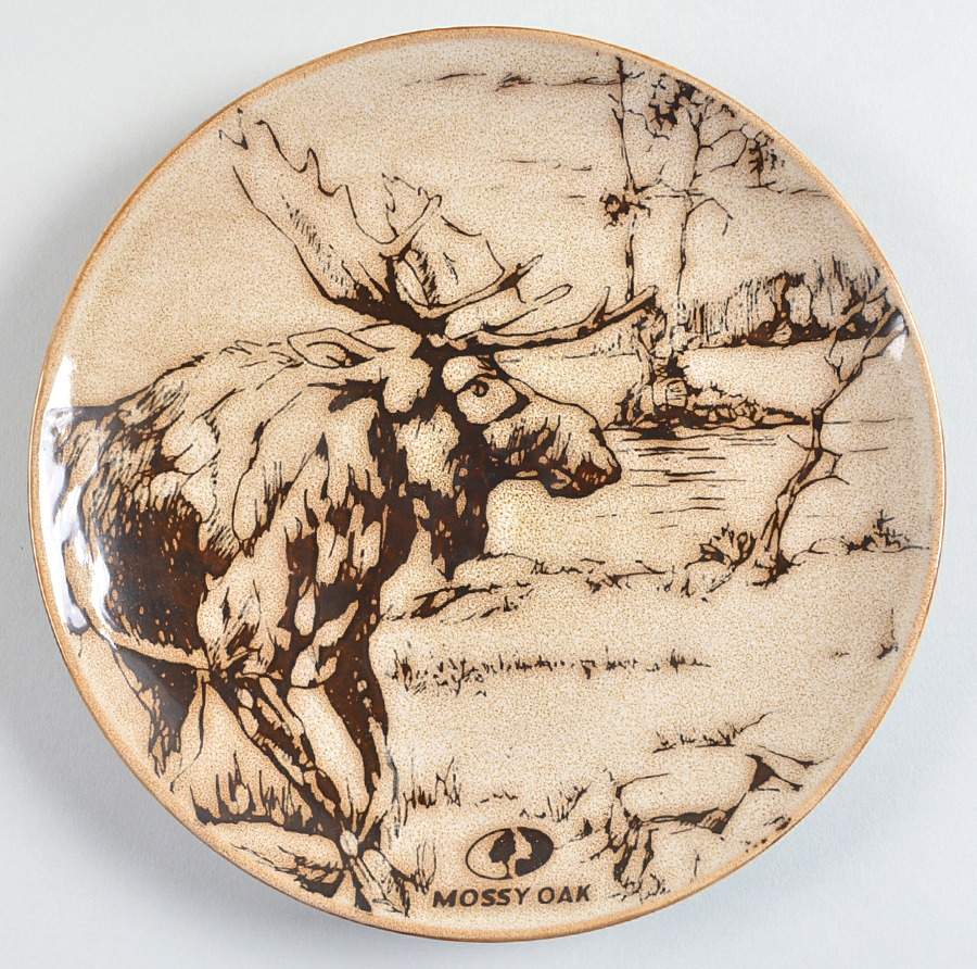 Animal Print Salad Plate by Mossy Oak-1