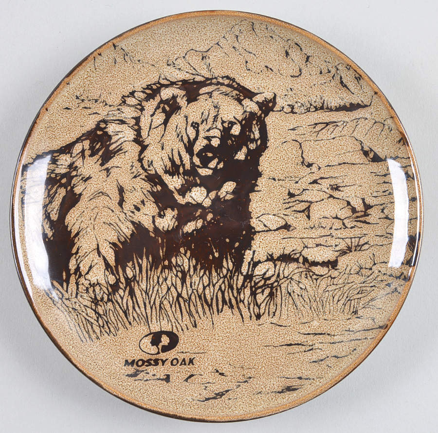 Animal Print Bread & Butter Plate by Mossy Oak-1