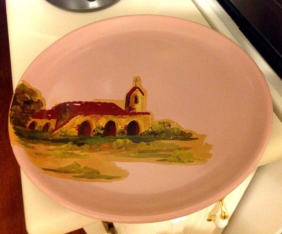 MET30 12" Chop Plate (Round Platter) by Metlox - Poppytrail - Vernon-1