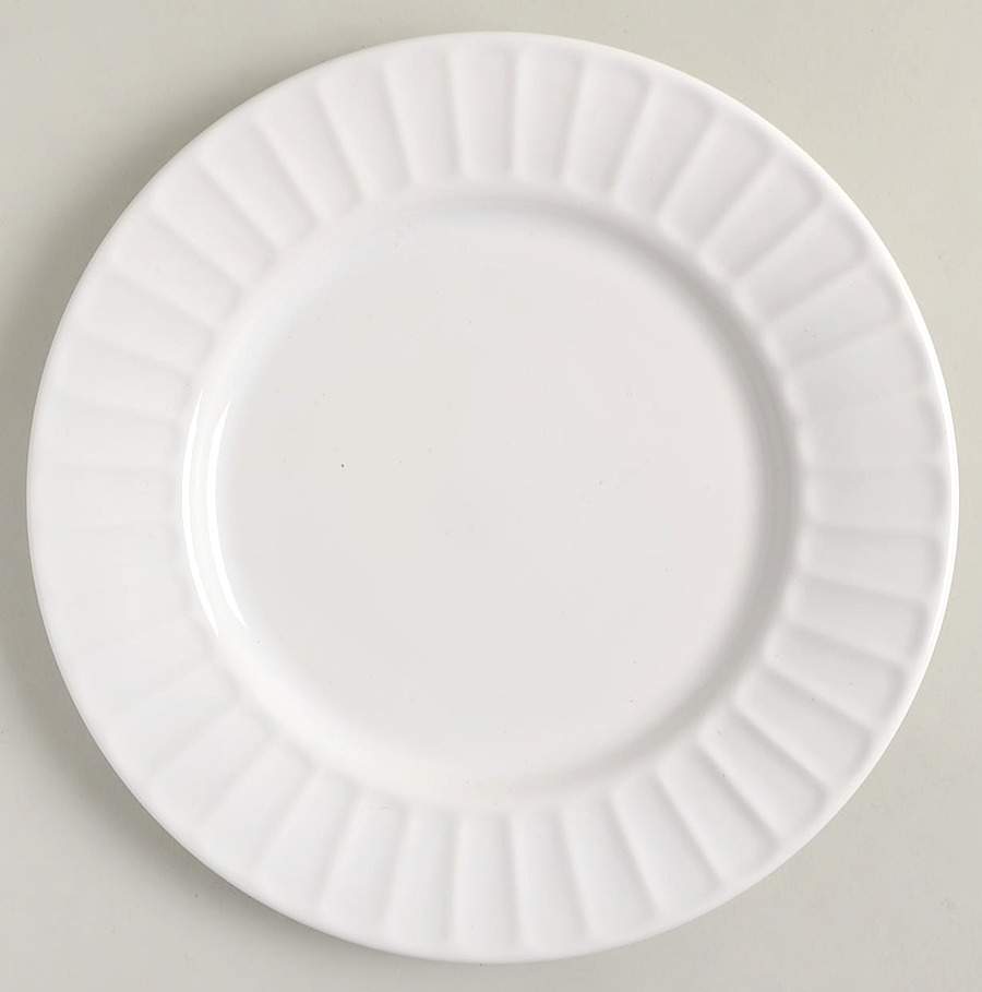 M2A17 White Dinner Plate by Matceramica-1
