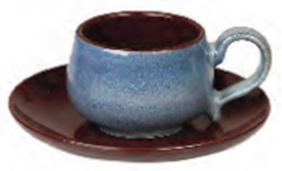 Natural Array Espresso Cup and Saucer Set by Mr. Coffee-1