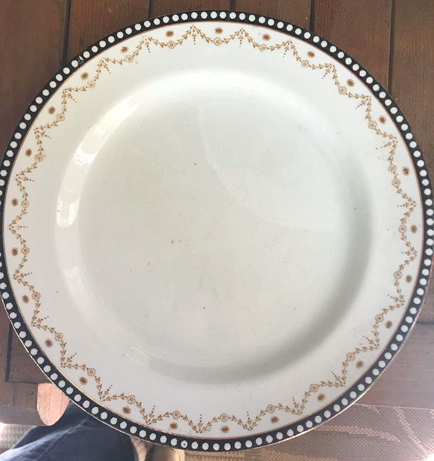 Pearl Salad Plate by John Maddock & Sons-1