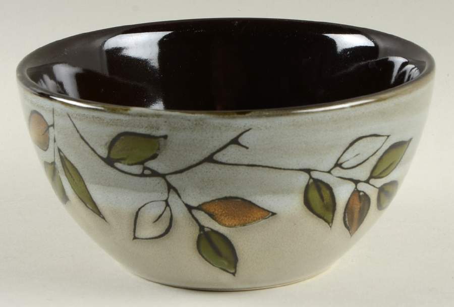 Rustic Leaves Soup/Cereal Bowl by Mikasa-1