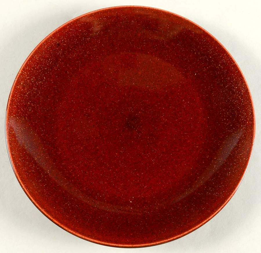 Lumina Red Salad Plate by Mikasa-1