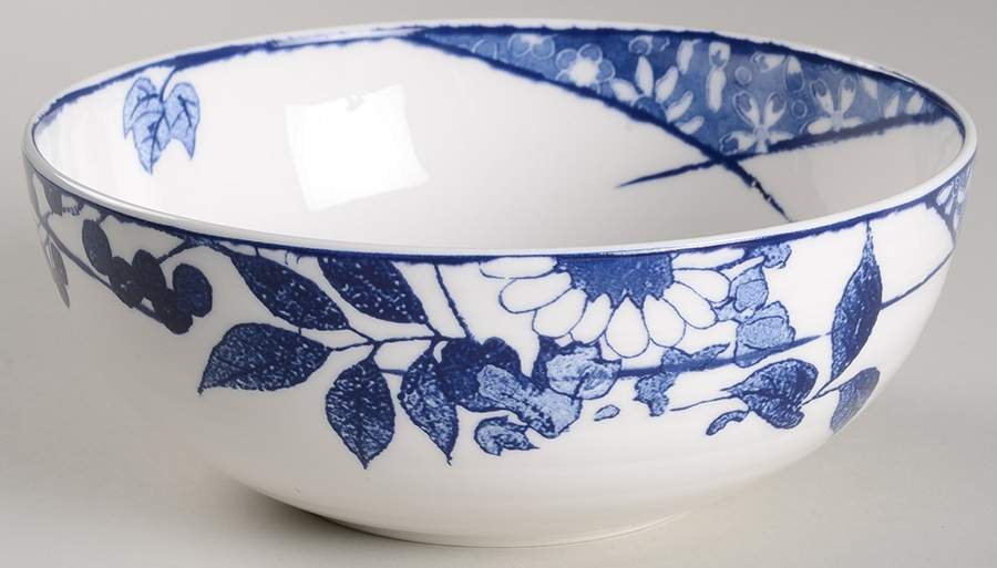 Hana Blue Soup/Cereal Bowl by Mikasa-1