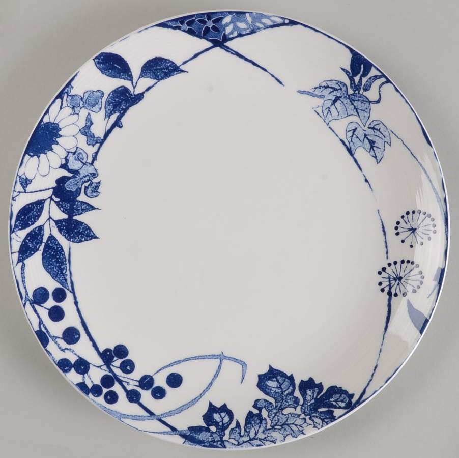 Hana Blue Dinner Plate by Mikasa-1