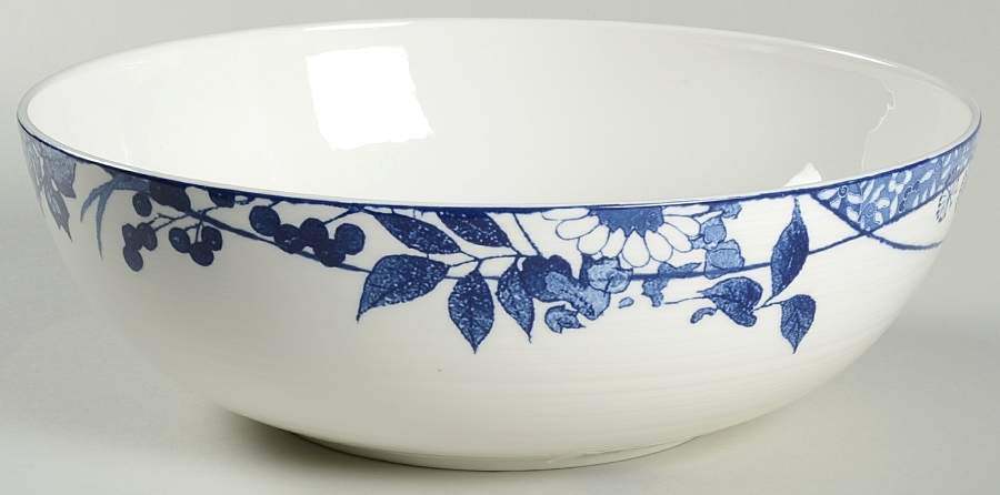 Hana Blue 10" Round Vegetable Bowl by Mikasa-1