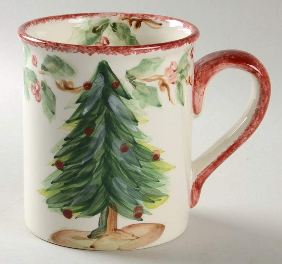 Tree Garland Mug by Maxcera Corp-1