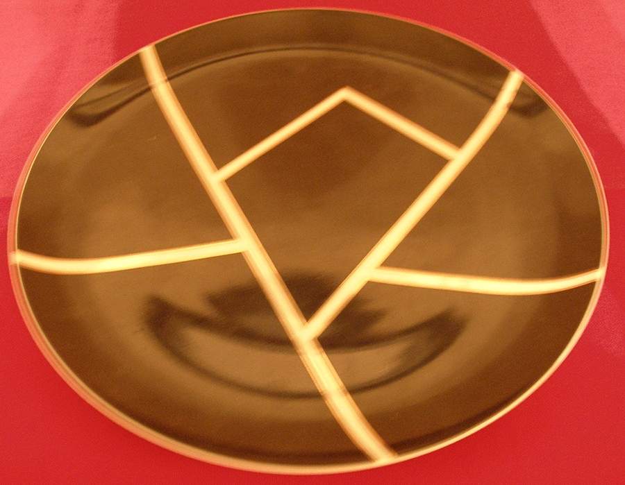 Melodia Onyx Dinner Plate by Mikasa-1