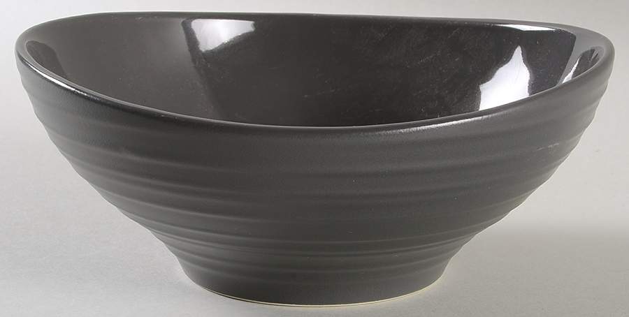 Swirl Graphite Soup/Cereal Bowl by Mikasa-1