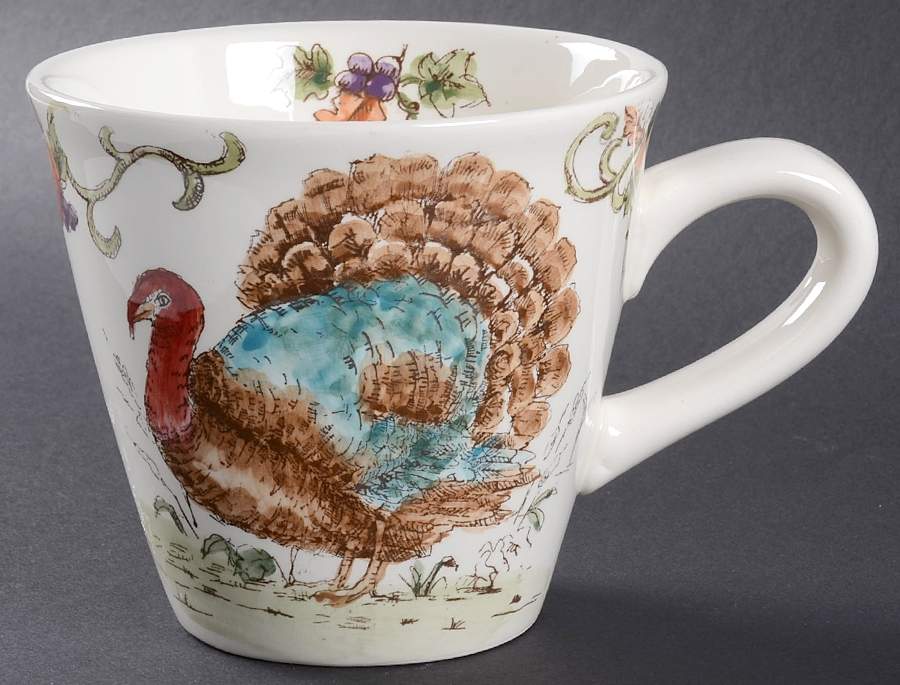 Turkey Royale Mug by Maxcera Corp-1