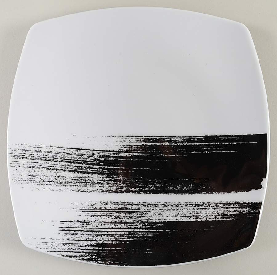 Brushstroke Square Dinner Plate by Mikasa-1