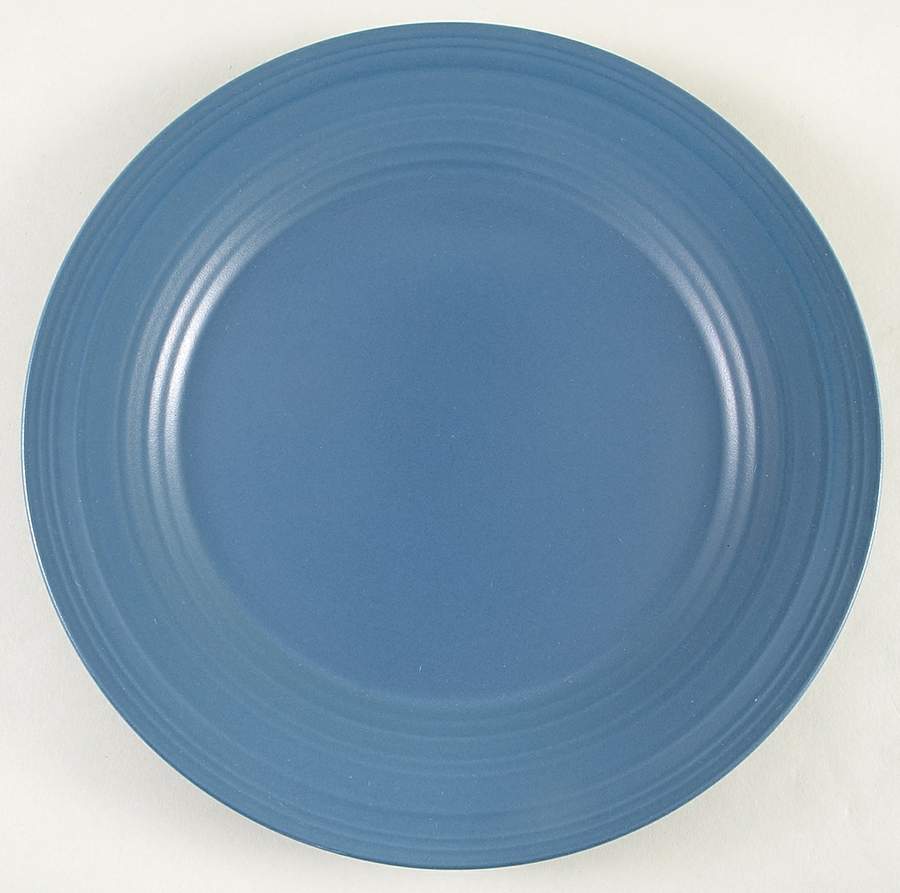 Swirl Blue Dinner Plate by Mikasa-1