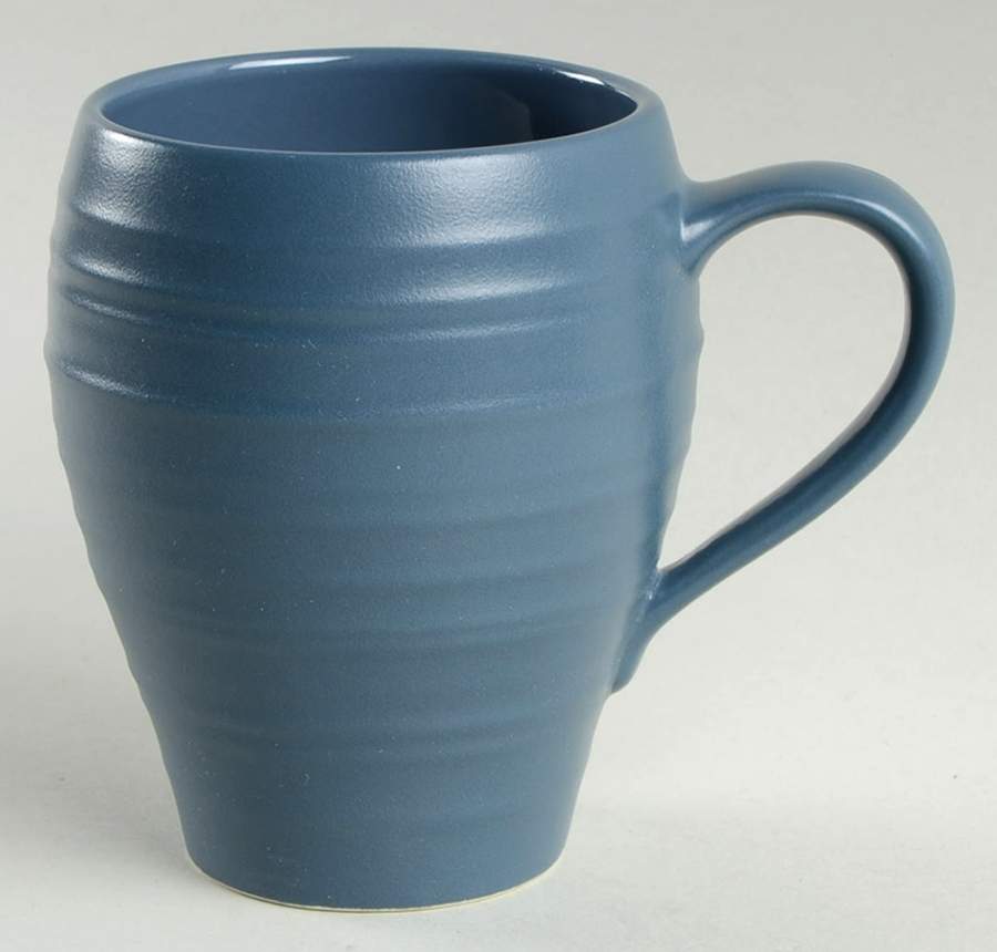 Swirl Blue Mug by Mikasa-1