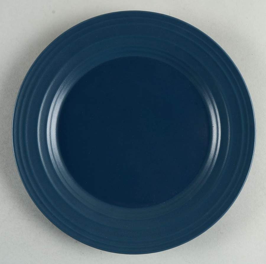 Swirl Blue Salad Plate by Mikasa-1